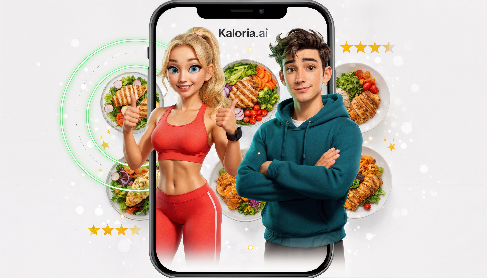 Meet Kalo & Ria: Your Personal AI Nutrition Coaches in Kaloria